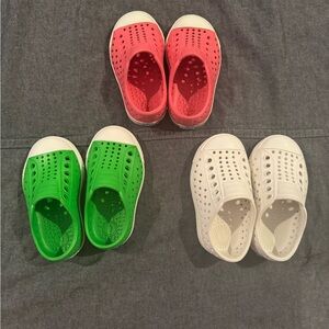 Set of 3 Native Toddler Shoes